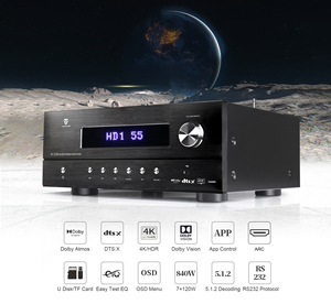 Amplificador de Subwoofer, Sonido Envolvente, 11 Canales, Amplificadores y <span class=keywords><strong>Altavoces</strong></span> Profesionales, Mezclador, <span class=keywords><strong>Receptor</strong></span> <span class=keywords><strong>AV</strong></span>, Cine en Casa - Product Image 1