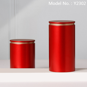 RTS 85 mm Diameter Wholesale Empty Round Metal Tea Tin Can Packaging Box - Product Image 5