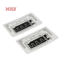 Soğuk zincir izleme RFID UHF + NFC akıllı kağıt etiket sıcaklık sensörü veri kaydedici NFC etiketleri için hastane plazma çanta