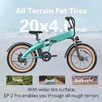 Vélo pliant sportif tout-terrain en acier avec moteur brushless 500W, batterie lithium 48V 13Ah neuve, freins à disque, vitesse 45 km/h pour adultes