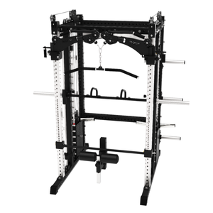 Đa chức năng huấn luyện viên Smith điện Rack | Heavy Duty sức mạnh thiết bị đào tạo cho phòng tập thể dục nhà | Cáp có thể điều chỉnh hệ thống ròng rọc - Product Image 2