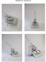 Mesin Pemotong Manual Tipe Ayun untuk Barang Kulit Kecil, Mesin Pemotong Blanking, Mesin Punch Press Die Cutting