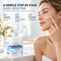 Crème Visage Hydratante au Collagène Effet Blanchissant Anti-Âge Correcteur Taches Brunes Raffermissante Éclaircissante Anti-Rides Marque Blanche 50ml