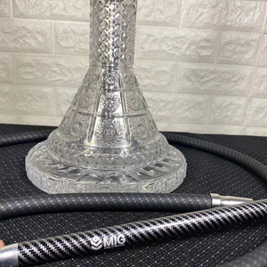 Fournisseur d'usine : Ensemble de chicha multi-tuyaux en acier inoxydable MIG allemand avec miroir et accessoires pour chicha - Product Image 4