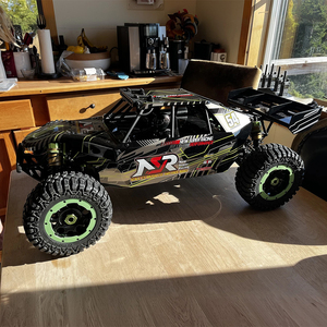 NSR 5XL-E 1/5 <span class=keywords><strong>Camion</strong></span> Elettrico <span class=keywords><strong>RC</strong></span> da Deserto 4WD Brushless Off-Road Monster Crawler con ESC 160A, Telaio in Metallo, Servo da 30KG, RTR per LiPo 8S - Product Image 2