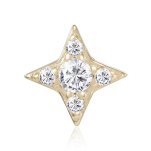 Boucles <span class=keywords><strong>d</strong></span>'oreilles en <span class=keywords><strong>argent</strong></span> sterling Gemnel avec pendentif <span class=keywords><strong>croissant</strong></span> <span class=keywords><strong>de</strong></span> <span class=keywords><strong>lune</strong></span> et étoile - Product Image 5