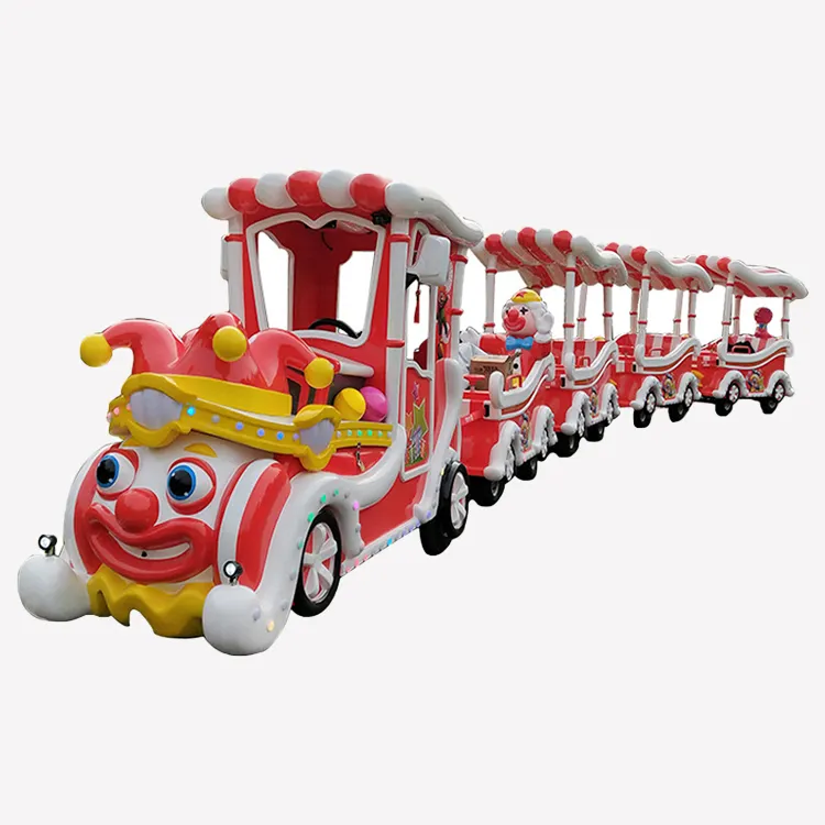 Hot Electric Mall Train Mini Trackless Train Du Lịch Xe Lửa Để Bán