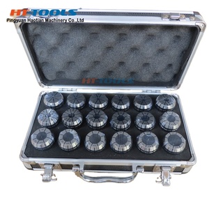 Juego de Pinzas <span class=keywords><strong>ER</strong></span> de Alta Precisión ER32 (3-20) 18 Piezas, Juego de Pinzas para Fresadora con Caja de Aluminio - Product Image 4