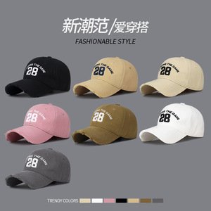 Baseball Cap Unisex Black Embroidered 28 Enjoying The Game Sun Protection Outdoor Casual Canvas Hat - Product Image 5