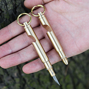 Outil de survie EDC multifonctionnel pour l'extérieur, ouvre-<span class=keywords><strong>bouteille</strong></span>, tournevis, tête en tungstène, brise-vitre, porte-clés, mini couteau portable - Product Image 2