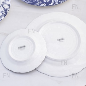 D Jungle Series Luxury Bone China Dinnerware 4-Piece Plate <b>Set</b> Steak & Dim Sum Plates Restaurant Tableware - Product Image 4