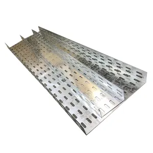 Tray Type Metallic Galvanized Heavy Duty Cable Tray 225x50mm Wide Heavy Duty Perforated Gage 16 U0028he Splice Set