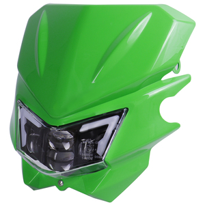 Kit de carénage de phare 12V avec éclairage LED, remplacement de phare pour KX125 KX250 KXF250 KXF450 KLX200 KLX250 KLX450 <span class=keywords><strong>Moto</strong></span> Tout-Terrain - Product Image 2