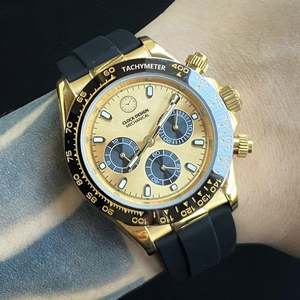 Nouvelle Arrivée en Gros : Montre Chronographe Automatique pour Homme en Acier Inoxydable 904L Étanche avec Mouvement Mécanique 4130 4131 - Product Image 5