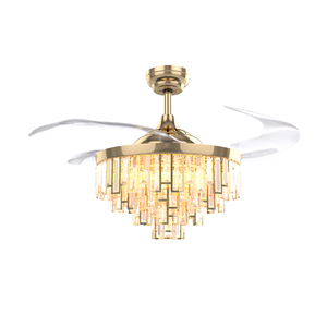 Thông Minh Quạt Trần Điều Khiển Và Ánh Sáng Dimmer Chuyển Đổi 42 Inch Có Thể Thu Vào Vô Hình Trang Trí Đèn Chùm Fan Ánh Sáng - Product Image 2