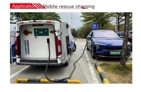 YIXINDIAN Solar Off-grid 65KWH Mobile DC LiFePO4 Iron Phosphate Energy Storage Charging Robot GBT/CCS/CHAdeMO Remote 30-120kW