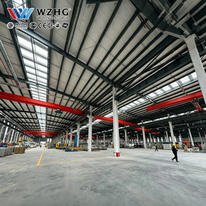 โรงงานคลังสินค้าโครงสร้างเหล็กพร้อมรางรอกไฟฟ้าขนาดสิบตันสำหรับการจัดส่งโลจิสติกส์เชิงพาณิชย์ - Product Image 1