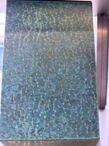 EX664 Luxury Etched 304/316 Stainless Steel Decorative <b>Plate</b> JIS Standard No.4 <b>Surface</b> Finish Customizable Thickness - Product Image 4