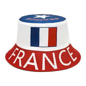 Nouveau chapeau bob unisexe à imprimé drapeau national, idéal pour les <span class=keywords><strong>vacances</strong></span> en extérieur, chapeau pare-soleil, vente en gros personnalisée, moins cher, haute qualité - Product Image 4