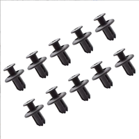 Clips d'expansion universels en plastique pour Hyundai Kia, attaches de fixation pour pare-chocs, doublures de garde-boue et coffre de voiture