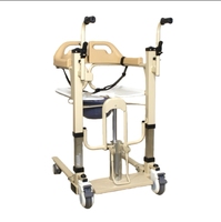 Chaise de transfert hydraulique pliable pour l'aide à l'élevation des patients, dispositif de sécurité pour personnes âgées/handicapées pour salles de bain à domicile