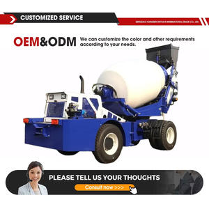 Venta al por mayor 1,8/2,6/3,6/4 M³ Camiones mezcladores autoalimentadores rotativos sincronizados <span class=keywords><strong>de</strong></span> hormigón Cubo <span class=keywords><strong>de</strong></span> carga automática - Product Image 3