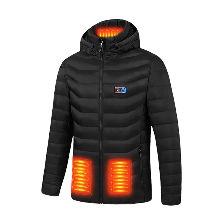 3 Levels Temperature Control 11 Area Heating Electrical Heated Jacket usb 5V Heated Clothing