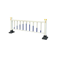 Reflective High-Impact Resistant Anti-Climb Traffic Barrier for Municipal Urban Use Schools/Parks Security