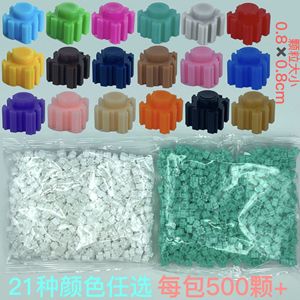 Bloques de Construcción de PP Sueltos de 0.8cm, 100g/500 Piezas, del Fabricante, para Manualidades, Juguetes Educativos para Aliviar el Estrés en Niños, Material para Slime - Product Image 2