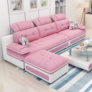 Canapé en tissu - Découvrez un canapé de petite taille, lavable, au design moderne et épuré pour le salon. Nouveau modèle de canapé. - Product Image 5