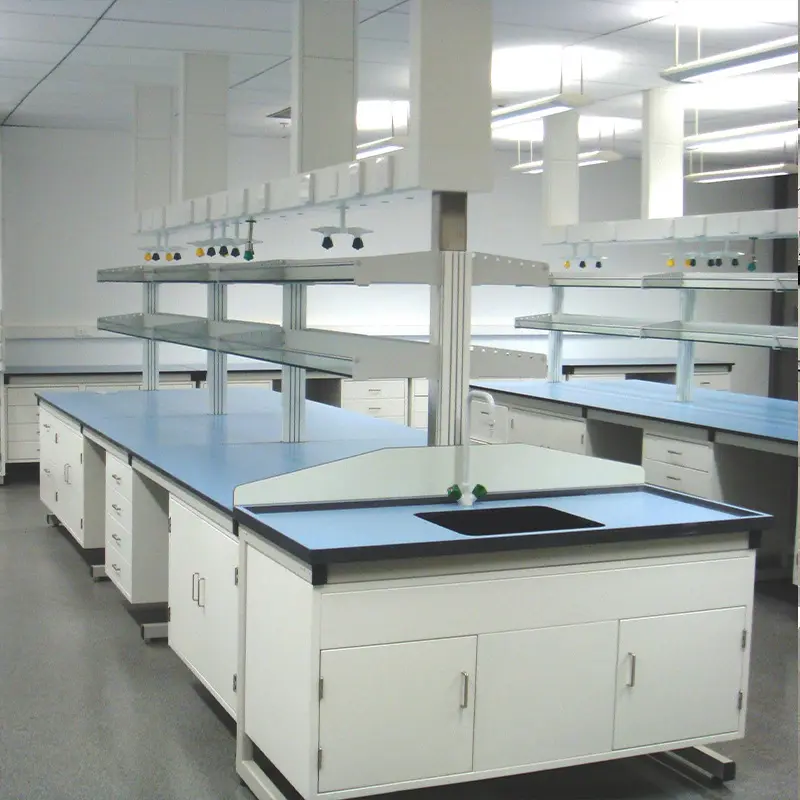 화학 섬 벤치 화학 생물학 중앙 실험실 가구 실험실 테이블