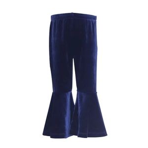 Venta al por mayor bebé niña niños invierno grueso terciopelo Flare pantalones de <span class=keywords><strong>campana</strong></span> - Product Image 2