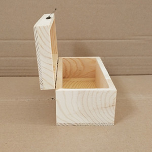 Boîte de rangement en bois massif rectangulaire de 6 cm de hauteur, boîte à bijoux pour badges et médailles, sur mesure, vente directe d'usine - Product Image 3