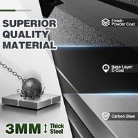 Parachoques Delanteros y Traseros Reforzados para Todoterreno para Ford Bronco 2021-2026 con Soporte para Cabrestante y Luces LED