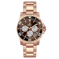 Automatische hochwertige Saphir Edelstahl Chronograph Pilot Automatische Panda Augen Herren Quarzuhr Edelstahl Herren