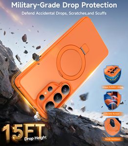 Custodia Trasparente Magnetica Antiurto con Supporto Invisibile per <span class=keywords><strong>Samsung</strong></span> Galaxy S26 <span class=keywords><strong>Ultra</strong></span>, S25 <span class=keywords><strong>Ultra</strong></span>, S24, S23, <span class=keywords><strong>S22</strong></span>, S25 FE - Product Image 3