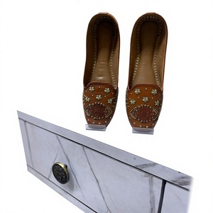 Zapatillas Deportivas Casuales para Mujer BS INTERNATIONAL, Estilo Tradicional, Parte Superior de Cuero Genuino, Cierre con Banda Elástica, Zapatos para Caminar, Tendencia de Moda - Product Image 5
