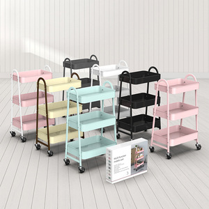 Carrito Móvil Multifuncional al por Mayor, Estante de Almacenamiento de Aperitivos de Varias Capas para Sala de Estar y Cocina - Product Image 5
