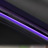 Kit Lampu Ambient RGB Dinamis 64 Warna untuk Upgrade Pencahayaan Interior Audi A3 S3 8V, Set Lampu Trim Ventilasi Udara