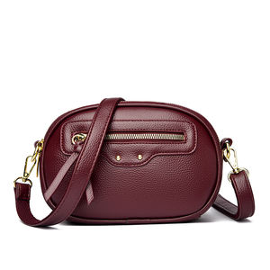 Bolso Bandolera de PU de Alta Calidad, Diseño Geométrico, Estilo Vintage para Mujer Lujoso - Product Image 6