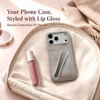 Coque de téléphone 3D en silicone scintillant, étanche, antichoc, compatible avec la charge sans fil