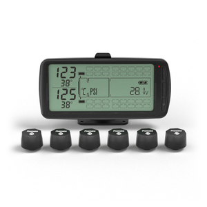 Promata MATA 7-6EK 14Bar 203 PSI <span class=keywords><strong>TPMS</strong></span> para Caminhões Pesados para Veículos de Frota Suporta 110 Pneus Sensores Internos e Externos Monitores - Product Image 6