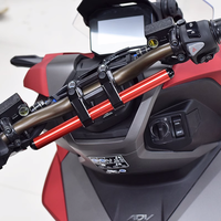 Barre transversale de guidon en alliage CNC pour Zontes 368G 150X 175V, support de téléphone, GPS et caméra pour moto, amélioration, vente en gros