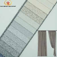 100% Polypropylen Atmungsaktiver Gestrickter Luxus-Heimtextilien OEM Verfügbar Günstiger Verdunkelungsvorhangstoff für Zuhause und Hotel