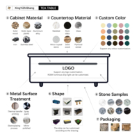 Moderner Nesting Couch tisch für Home Office Dining Holz MDF Panel Metall beine Antik Nordic Design Marmorplatte Wohn möbel