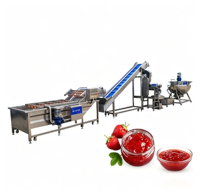 Équipement complet de production de confiture de mangue : machine de cuisson, de mélange et de remplissage sous vide pour usine de fruits tropicaux