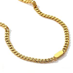 Conjuntos de Joyería de Moda para Mujer, Collar y Pulsera de Acero Inoxidable Hipoalergénico con Baño de Oro PVD de 14k y 18k, Resistentes al Deslustre - Product Image 5