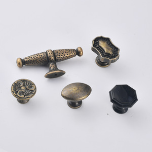 Furniture Handle And <b>Knob</b> Zinc Alloy Octagonal Drawer European Style Durable - Product Image 2