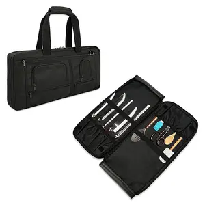 Custom Kitchen Utensils Chef Knife Set Bag Durable Professional Chef Knife Storage Bag