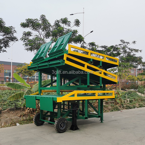 10 tấn di động sân tải đoạn đường nối có thể điều chỉnh chiều cao Xe Nâng Container Dock đoạn đường nối - Product Image 1